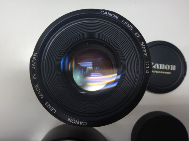 Canon　キャノン　EF 50mm 1:1.4 カメラレンズ_画像2