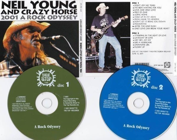 NEIL YOUNG / 4タイトル プレス盤CD８枚セット 2001 2000 LIVE_画像5