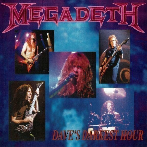 MEGADETH / DAVE'S DARKEST HOUR 1997 Japan 2 CDの画像1