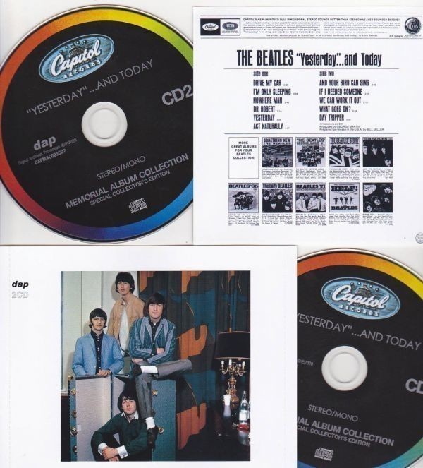 2CD+DVD] THE BEATLES / YESTERDAY&...AND TODAY: SPECIAL COLLECTOR'S - MEMORIAL ALBUM 新品輸入プレス盤の画像3
