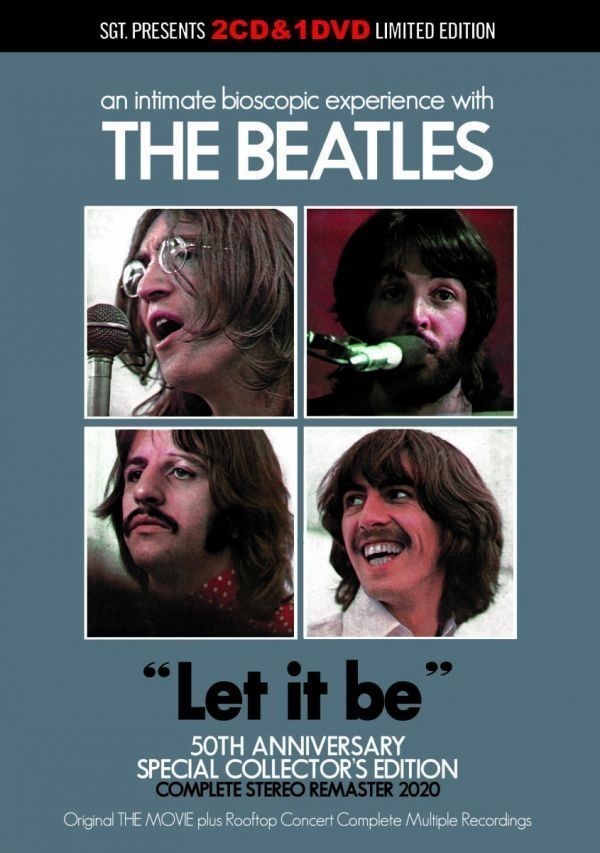 ザ・ビートルズ LET IT BE-THE MOVIE-50TH ANNIVERSARY (2CD+1DVD)の画像1