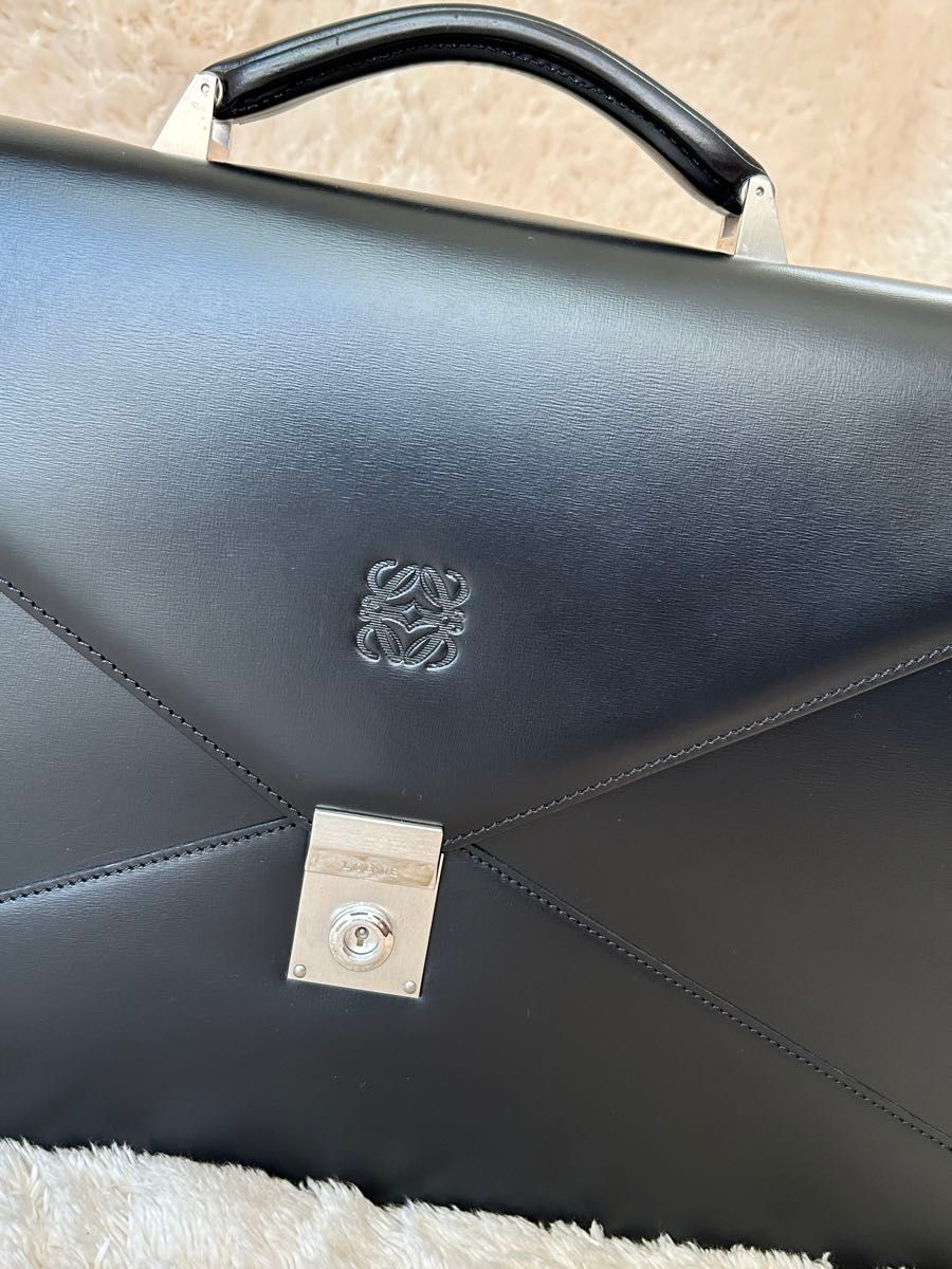 極美品 LOEWE ロエベ ディプロマティコ ブリーフケース ビジネス 極美品 LOEWE ロエベ ディプロマティコ ブリーフケース ビジネス