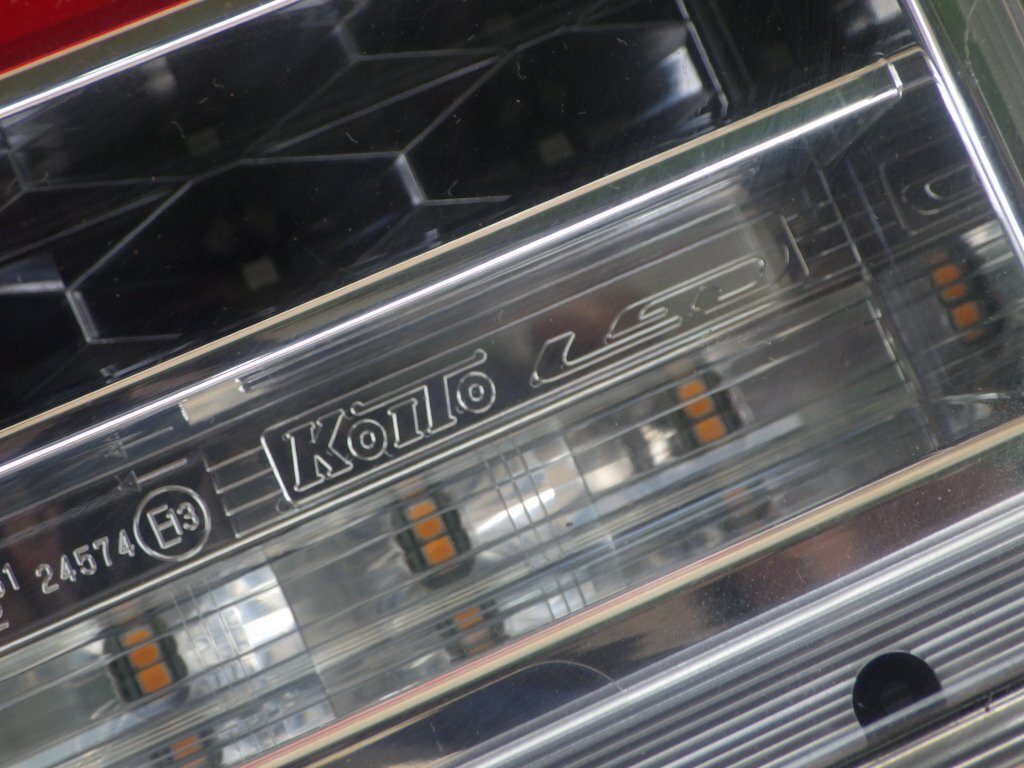 r545-139 ★ トラック用 テールランプ LED 歌舞伎デザイン リアコンビネーションランプ KOITO 1個 140-14_画像5