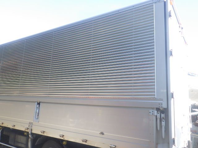 r51013-1 ★ コンテナ 倉庫 物置 道具箱 冷凍箱 アルミバン 保冷バン アルミウイング トランテックス HFDLK-MDAA8J 27年 TKG-FD7JLAの画像3