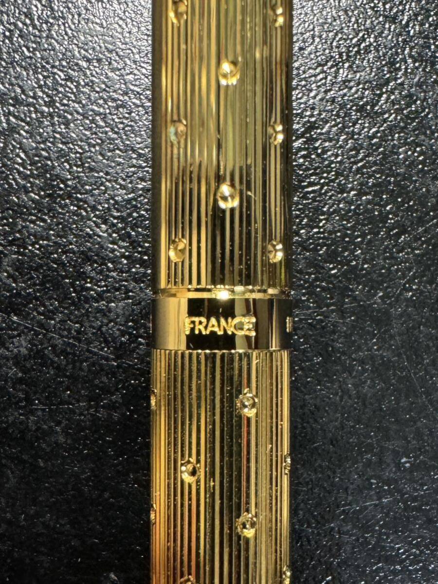【美品】PARKER ゴールド ノック式ボールペン 91年 FRANCE製_画像5