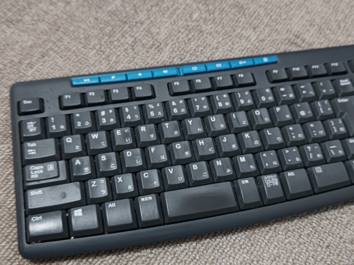 ロジクール ワイヤレスキーボード　K275　無線　USB接続　中古品　Logicool_画像3