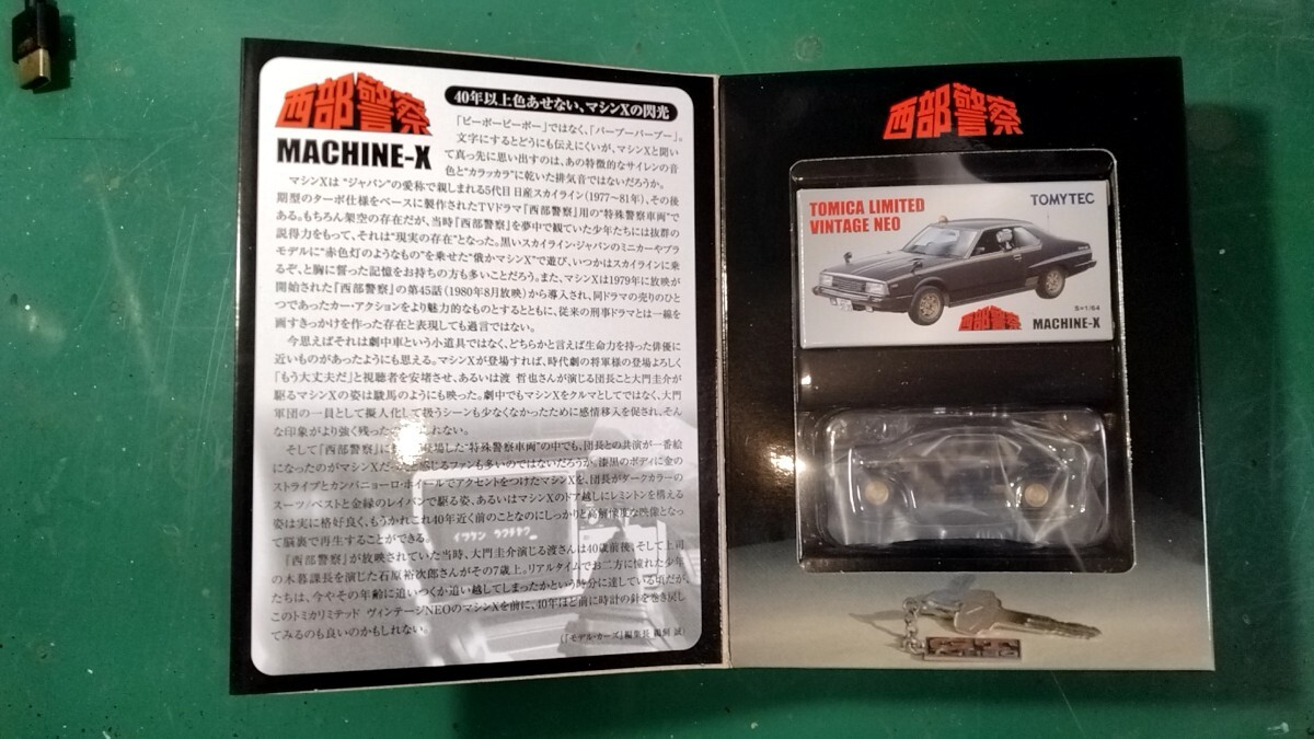 トミカ リミテッド ヴィンテージネオ 西部警察 Vol.23 MACHINE-X マシンX TOMMYTEC_画像2