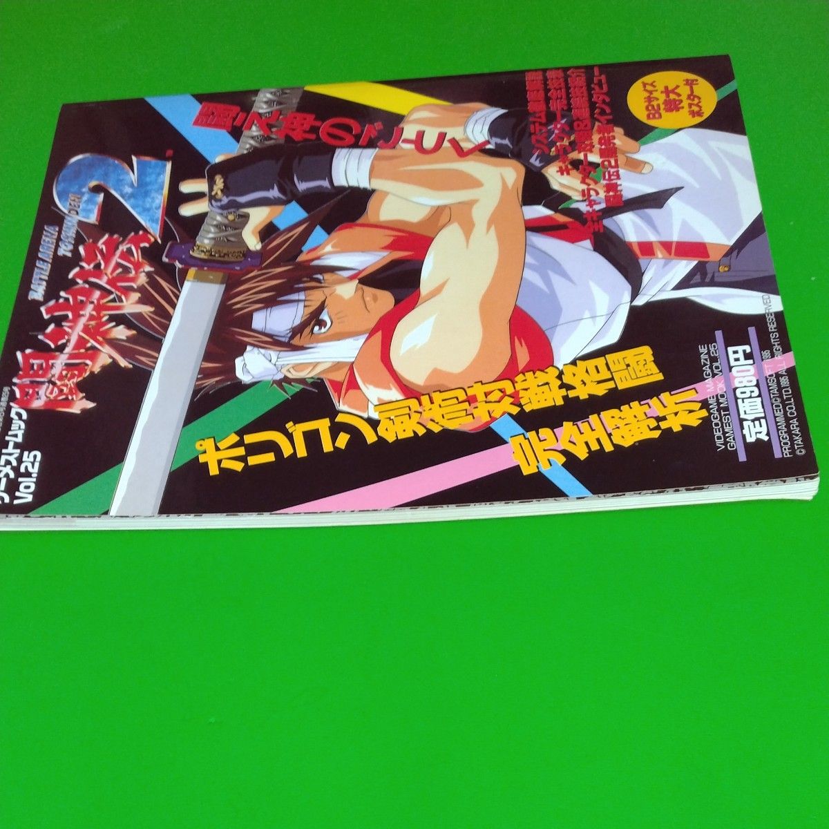 闘神伝2  ゲーメストムック Vol.25 新声社 ポスターなし 平成８年2月29日発行