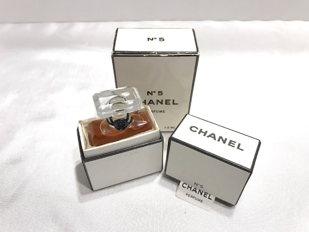 ■【YS-1】 香水 ■ シャネル CHANEL ■ NO5 パルファム 7.5ml ３点セット まとめ 【同梱可能商品】■D_画像5