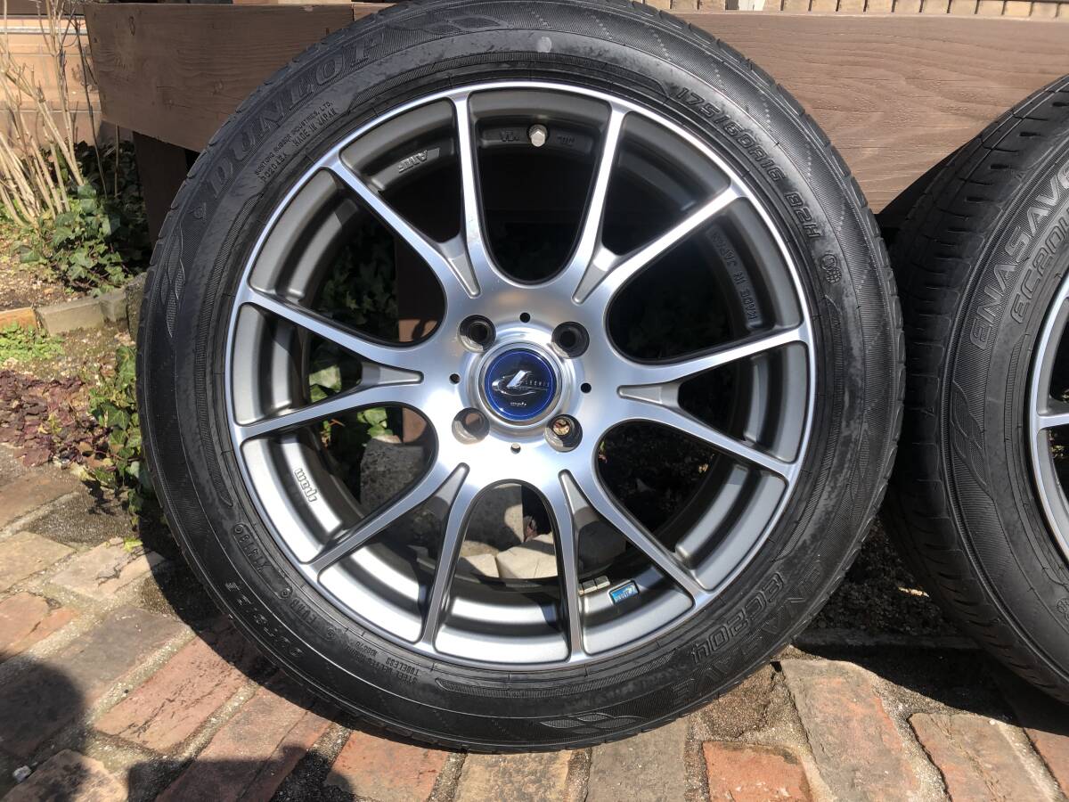 175/60R16 タイヤホイール4本セット（ｗeds LEONIS NAVIA 02）の画像1