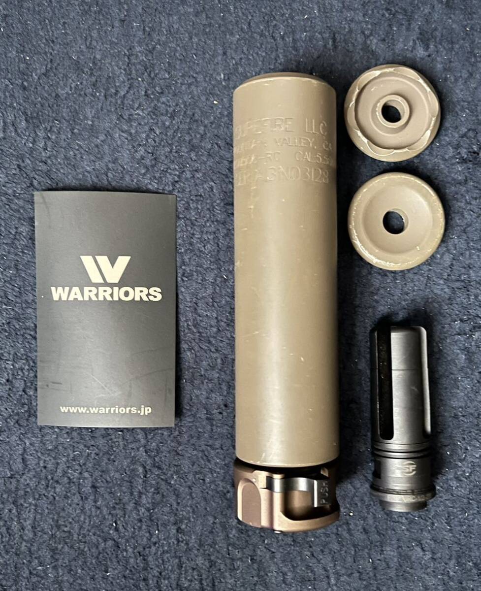 WARRIORS SOCOM サプレッサー サイレンサー レプリカ セット 限定生産 SUREFIRE シュアファイア SF RC1 RC2 sf4p_画像1