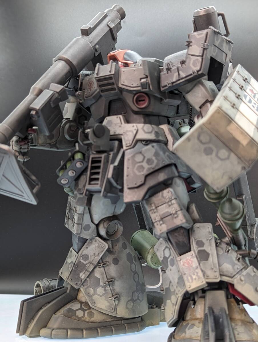 MG 1/100 MS-09 ドム現地改修型 塗装済み完成品の画像5