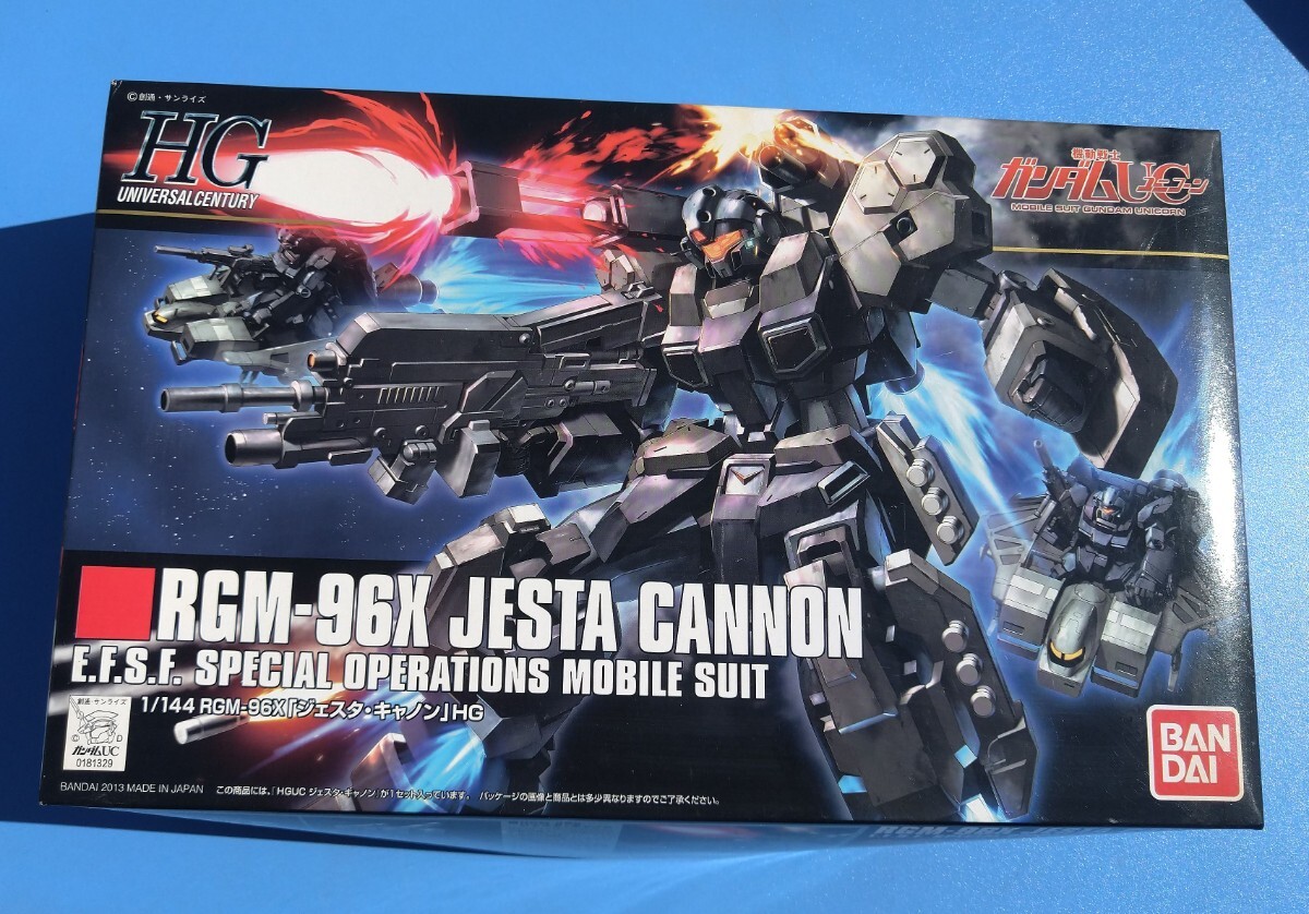 ☆送料無料 1/144 RGM-96X ジェスタ・キャノン GN-002ガンダムデュナメス「機動戦士ガンダム」ガンプラ 未組み立て まとめて_画像4