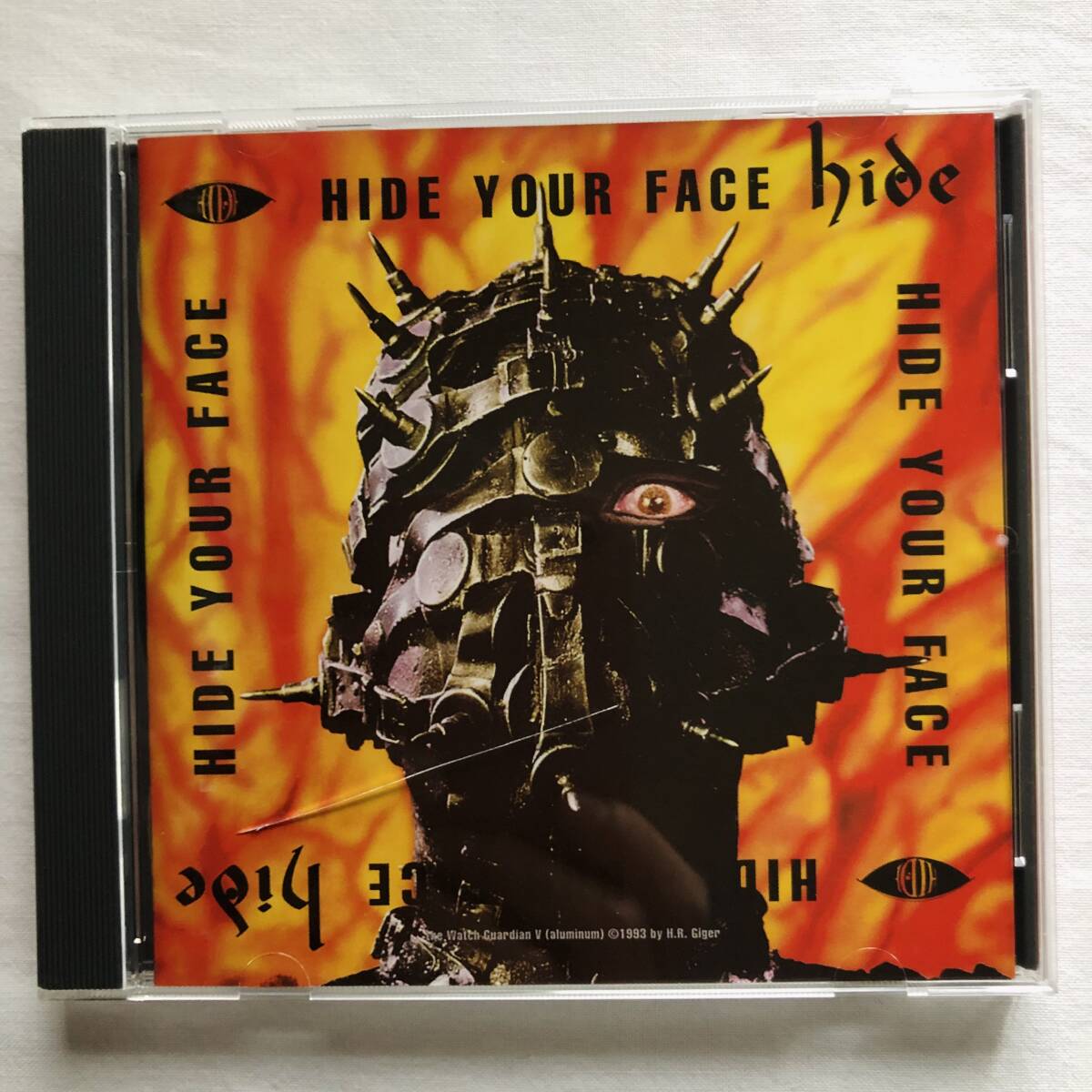 hide キャンバスCD『SPIRIT』SHM-CD 「HIDE YOUR FACE」「PSYENCE」「Ja,Zoo」_画像3