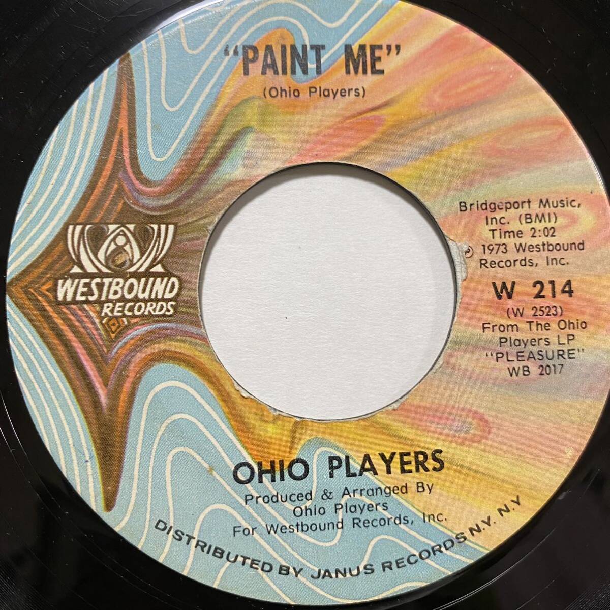 Ohio Players Funky Worm Paint Me 7inch 7インチ 45 KRIS KROSS N.W.A SNOOP DOGG POUND G-RAP ネタ Drum Break muro koco funk soulの画像2