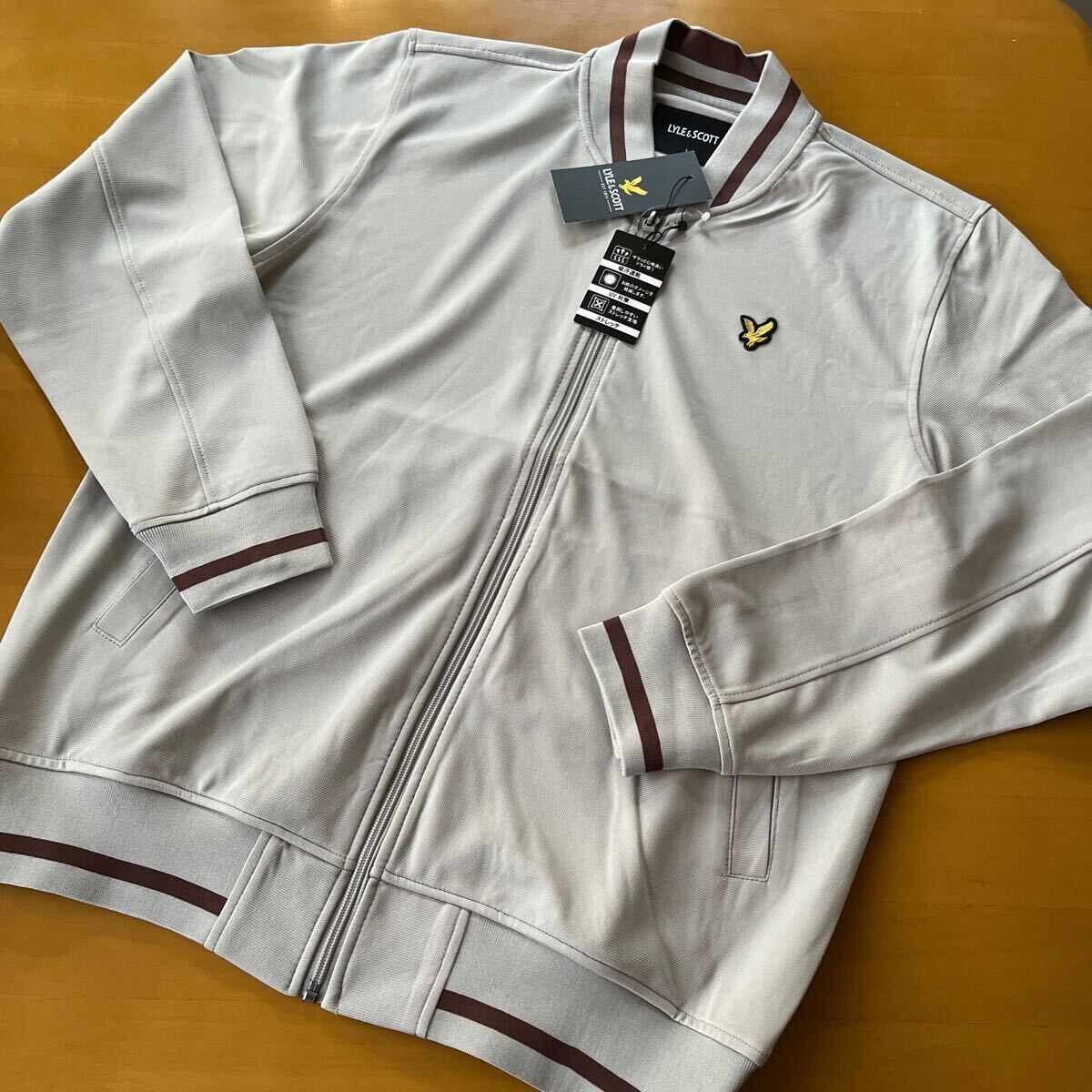 Mサイズ サラッと快適 春物新品ライル&スコット LYLE&SCOTT 吸水速乾 お肌を守るＵＶ対策 ストレッチ 薄手ドライジップアップジャケットの画像2