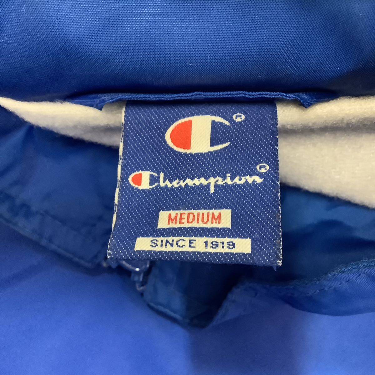 Champion 80s チャンピオン USA製 青タグ ナイロンジャケット ウィンドブレーカー ビンテージ 古着 size M 76292