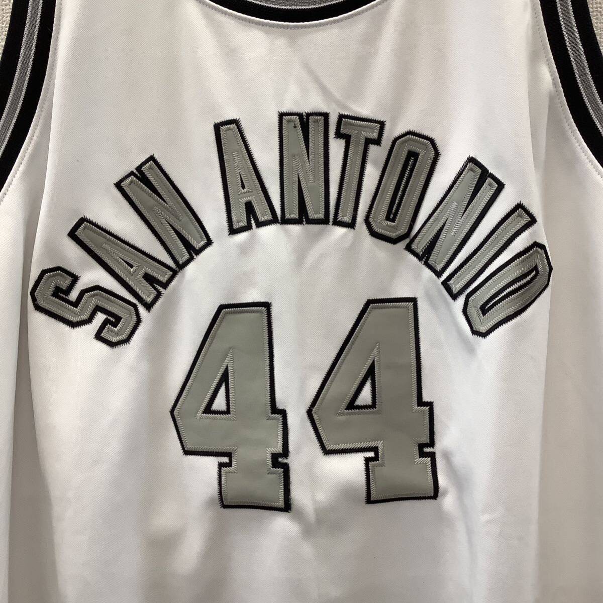 NBA San Antonio Spurs HARDWOOD CLASSICS ジョージ・ガービン ユニフォーム ホワイト 71723の画像4