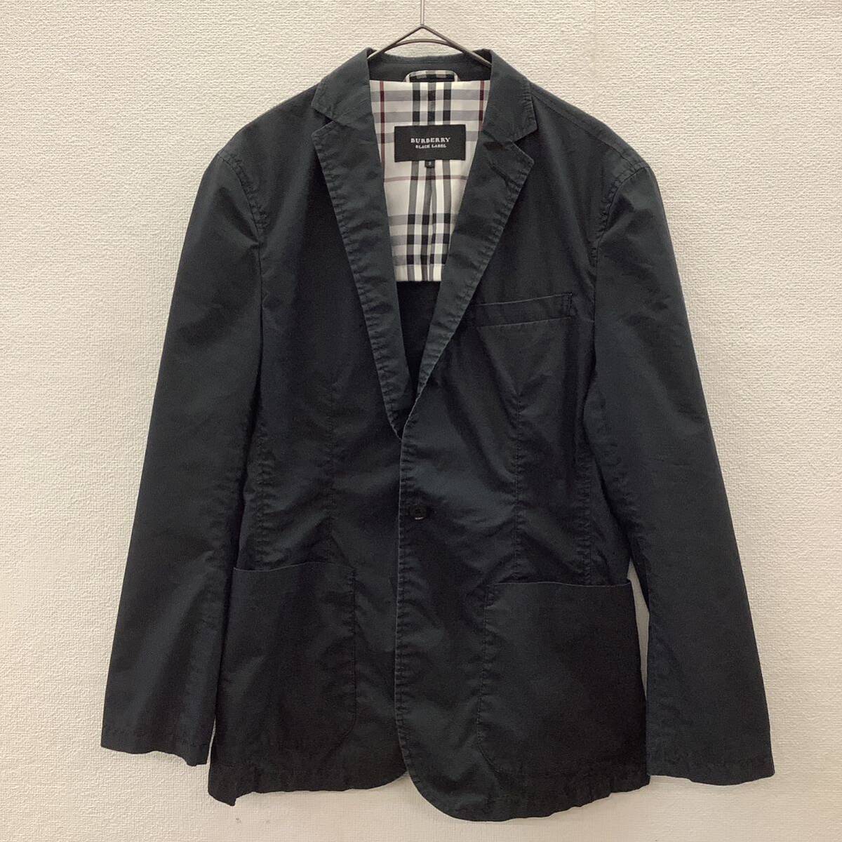 BURBERRY BLACK LABEL バーバリーブラックレーベル テーラードジャケット ブラック size S 78542