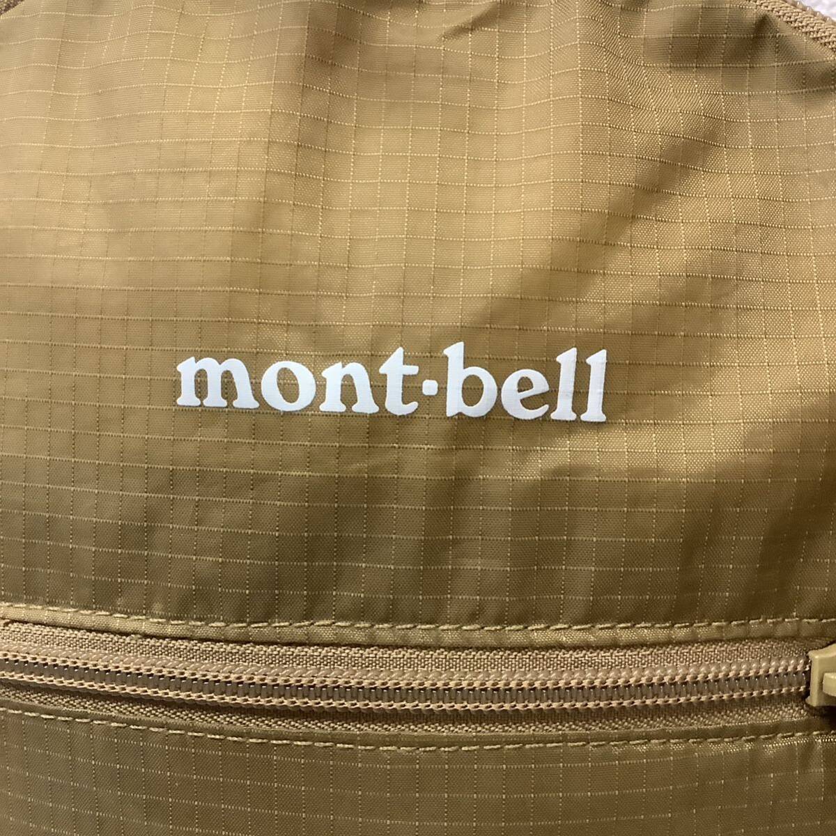 mont-bell モンベル ポケッタブルパック バックパック ナイロン ブラウンオリーブ 旅行 アウトドア 78589の画像6