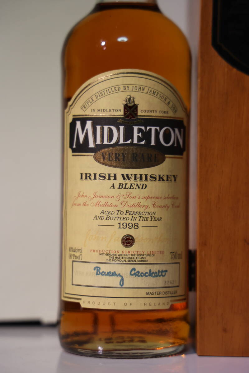  middle ton Berry rare Irish 1998 40% MIDLETON VERY RARE