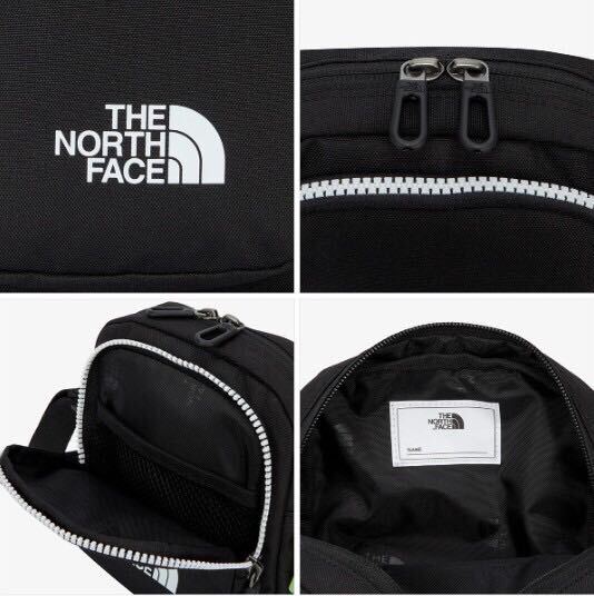 THE NORTH FACE ノースフェイス キッズクロスバッグ ミディアム ショルダーバッグ 小物収納 ブラック 日本未発売