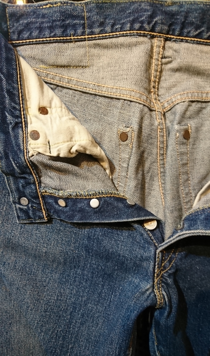 levi's 501 XX leather patch 50s vintage リーバイス ヴィンテージ レザーパッチ_画像4