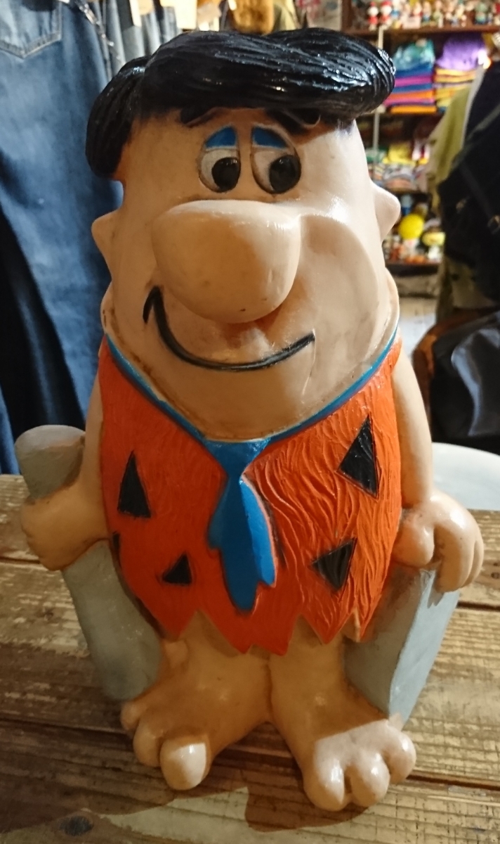 frintstones fred coin bank フリントストーン フレッド 貯金箱 frintstones fred coin bank フリントストーン フレッド 貯金箱