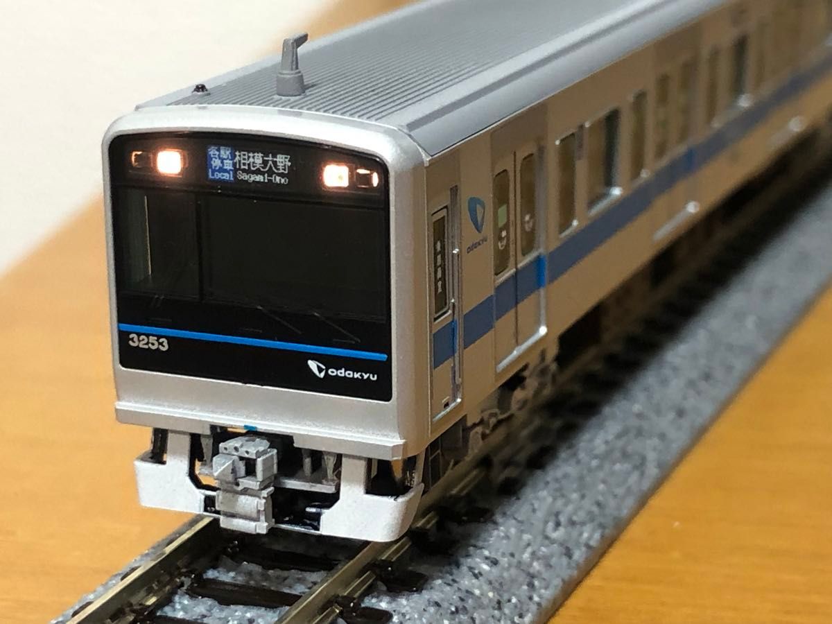 小田急3000形1次車(3253F・インペリアルブルー帯)加工品|Yahoo 小田急3000形1次車(3253F・インペリアルブルー帯)加工品|Yahoo