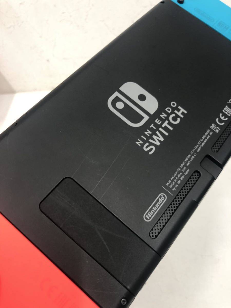 ⑮ 【動作確認済み】Nintendo Switch 任天堂 ニンテンドー スイッチ ゲーム機 HAC-001 XKJ40023871485_画像7