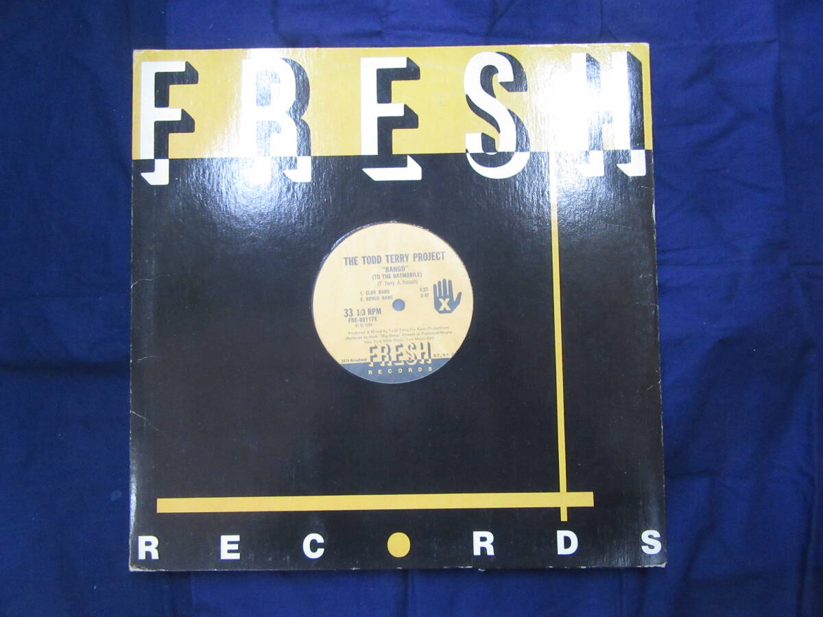 12inch【THE TODD TERRY PROJECT】BANGO (TO THE BATMOBILE)/BACK TO THE BEAT ●輸入盤/FRE-80117_画像1