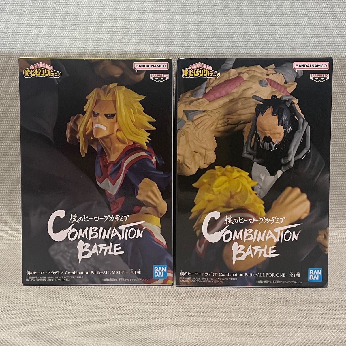 僕のヒーローアカデミア Battle Combination フィギュア オールマイト ワンフォーオール