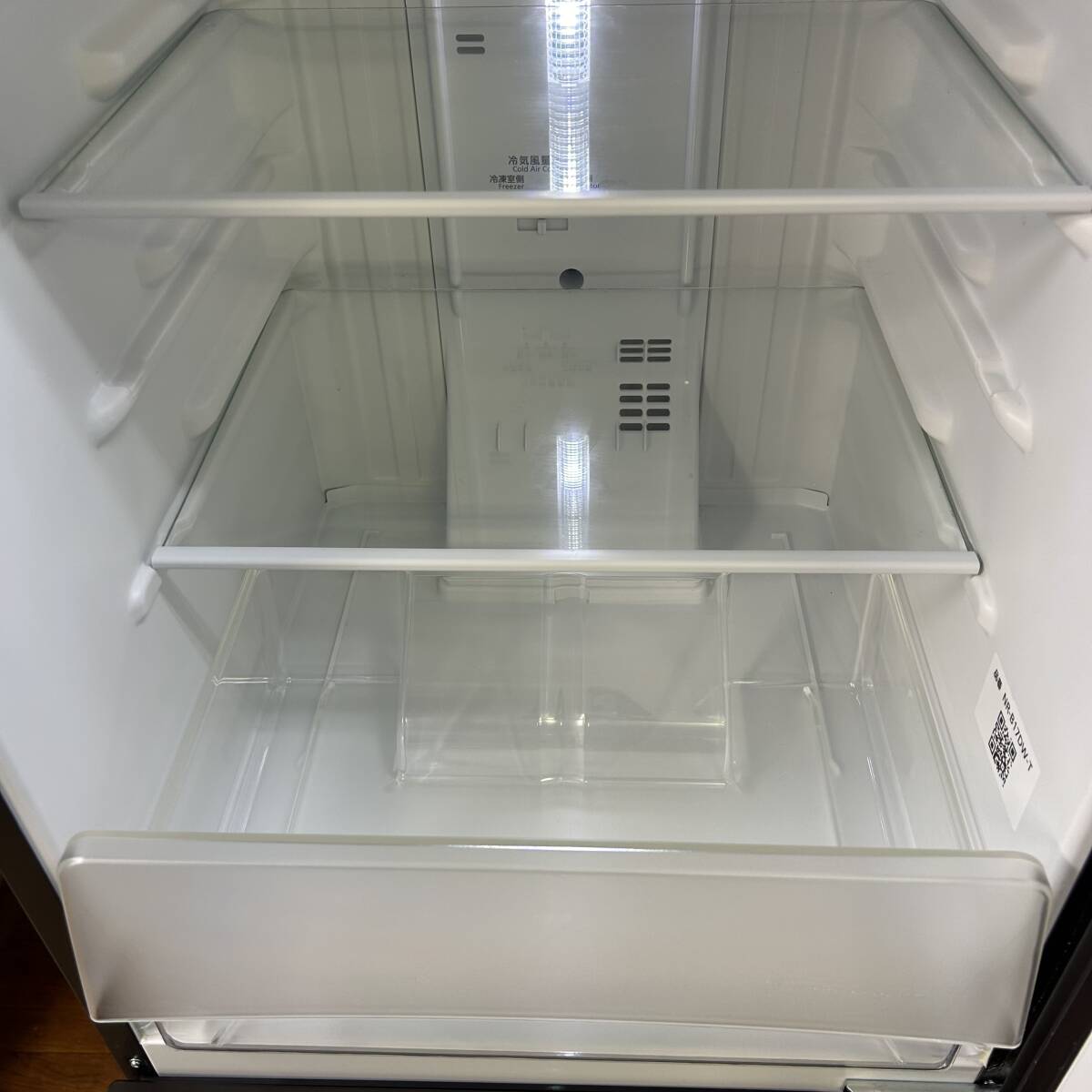 パナソニック 168L 2ドア 冷凍冷蔵庫 NR-B17DW-T マットビターブラウン 2020年製 右開き ノンフロン/セカンド 中古 現状品 A-1_画像9