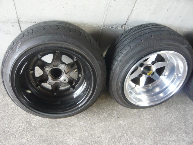 ロンシャン　復刻　９JJ-25・１０JJ-37　14インチ　185/55ｒ14　PCD114.3　ダンロップ　ケンメリ　６１　７１_9ｊｊ-25