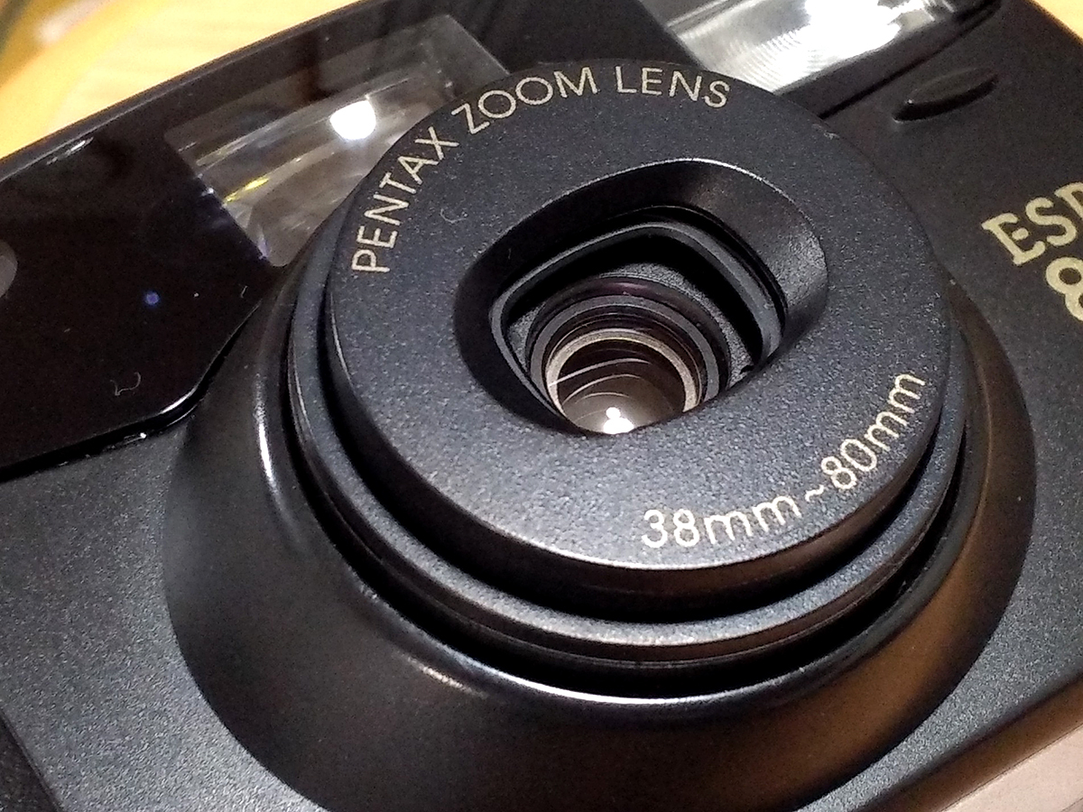 【 動作品 】 PENTAX ESPIO 80-E 35mm Film Camera ペンタックス エスピオ フィルムカメラの画像4