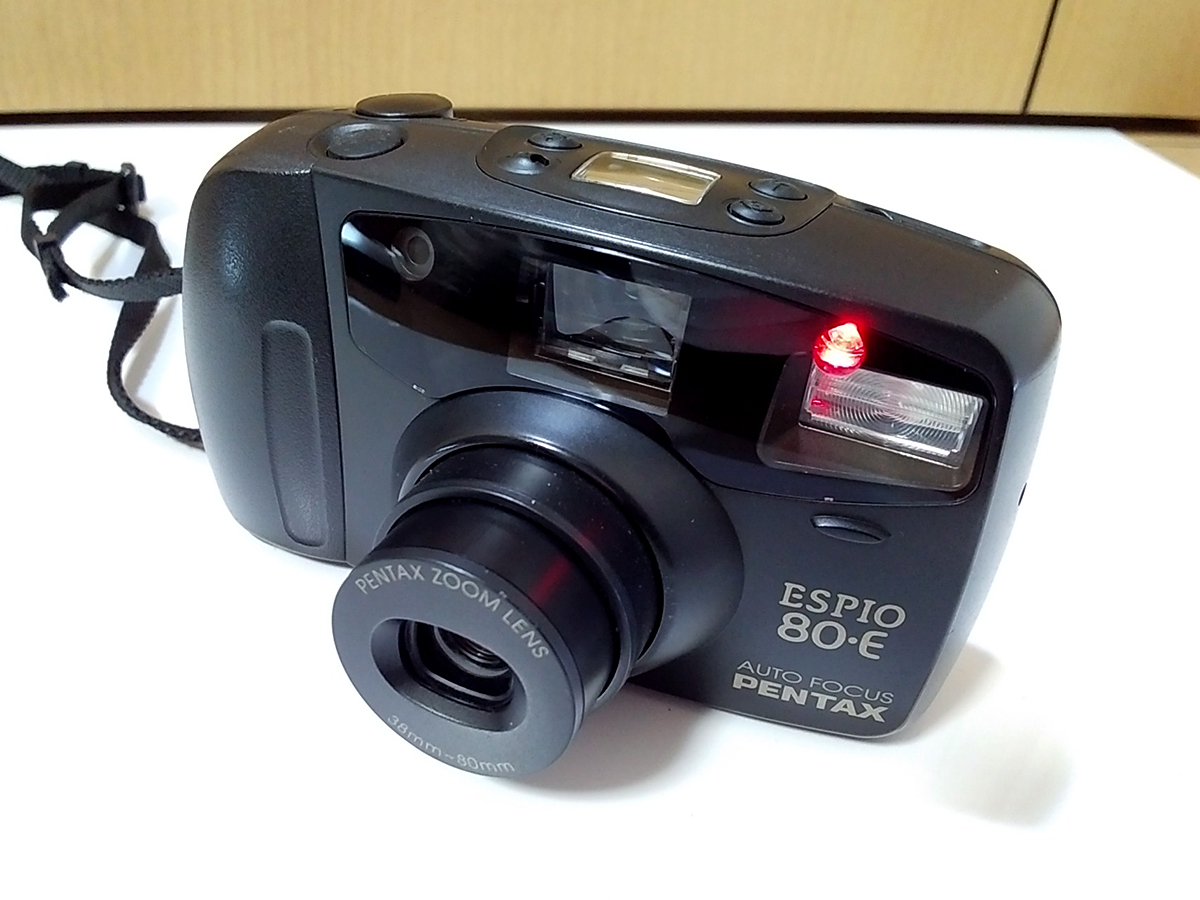 【 動作品 】 PENTAX ESPIO 80-E 35mm Film Camera ペンタックス エスピオ フィルムカメラの画像1