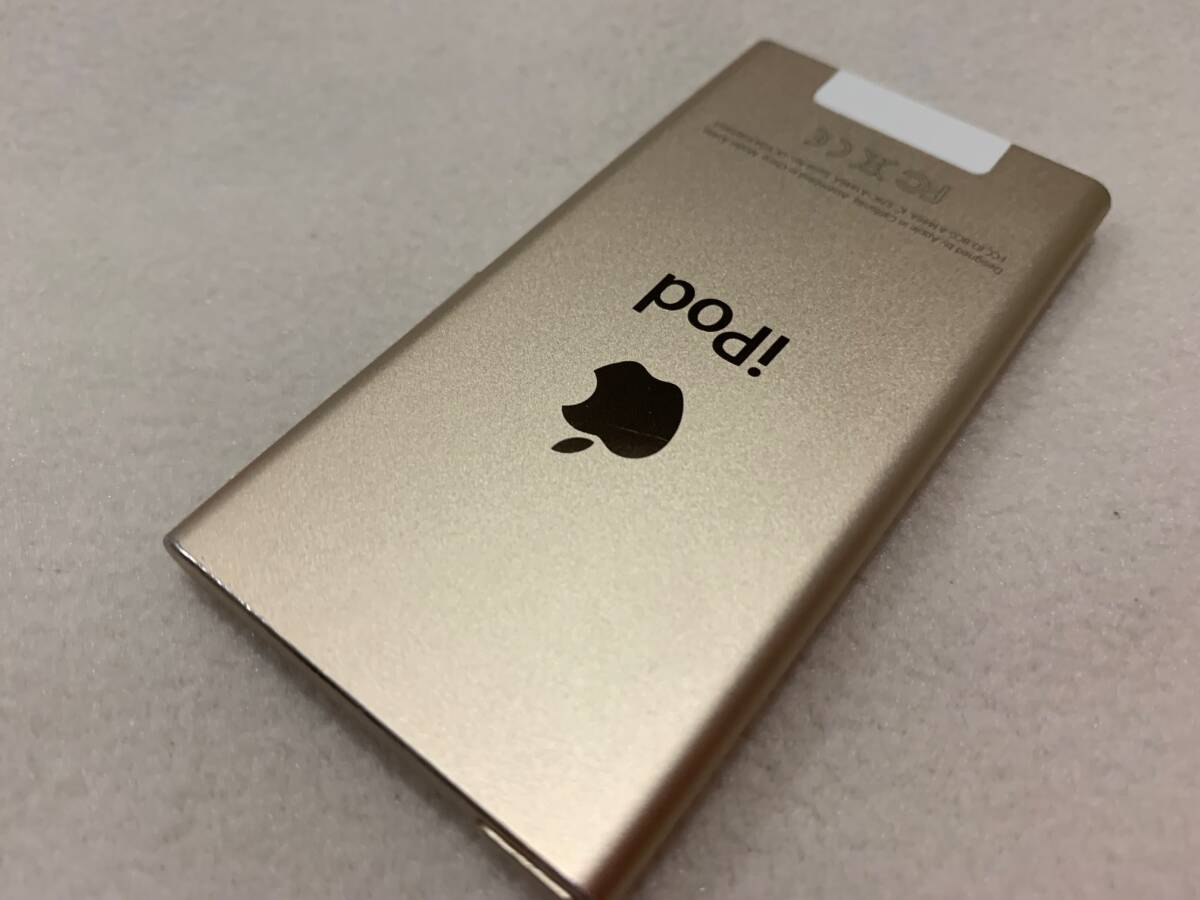 【美品】Apple iPod nano 第7世代 16GB ゴールド_画像8