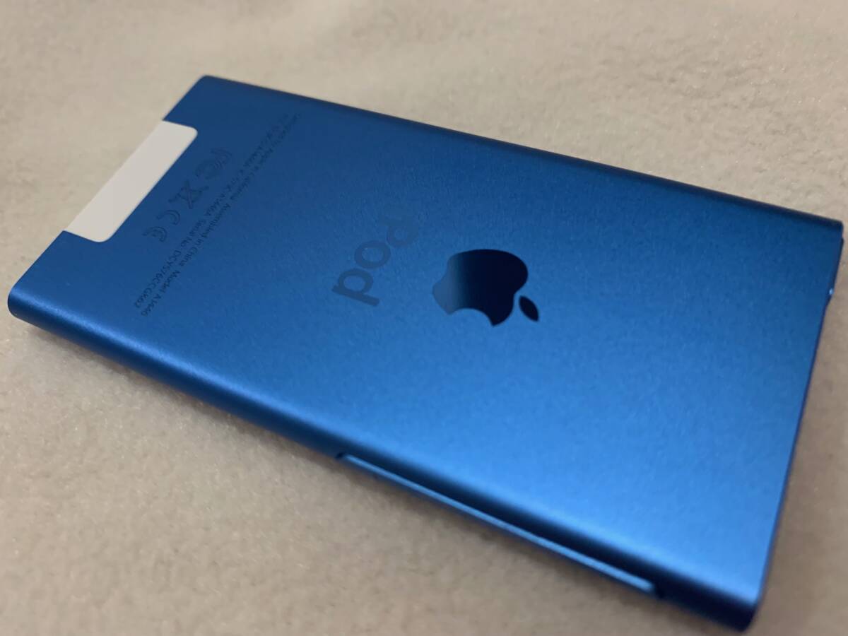 【美品】Apple iPod nano 第7世代 16GB ブルーの画像8