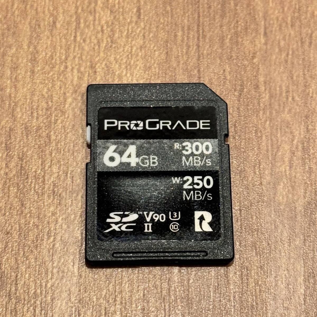 送料無料 ProGradeDigital SDXC UHS-II V90 COBALT 64GB プログレードデジタル コバルト SDカード SDXCカード デジタルカメラ カメラ_画像3