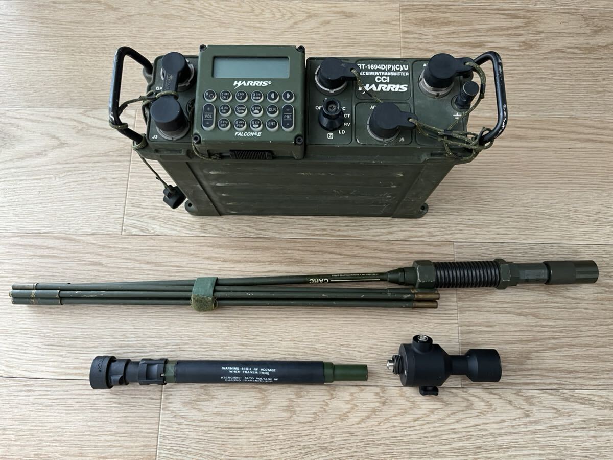 実物無稼働品 AN/PRC-150(C) ボディ+コントロールパネルの画像1