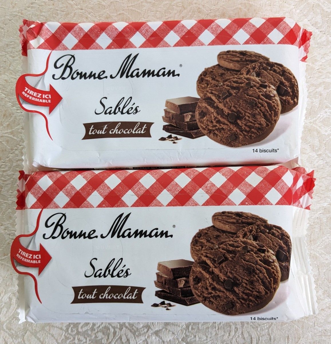 ボンヌママン チョコレートクッキー 2個セット サブレ