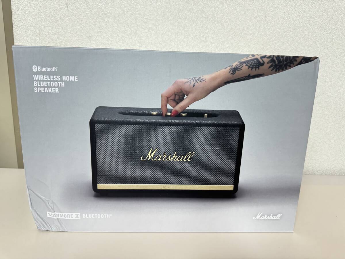 新品未使用　マーシャル MARSHALL Bluetoothスピーカー STANMOREⅡ ④