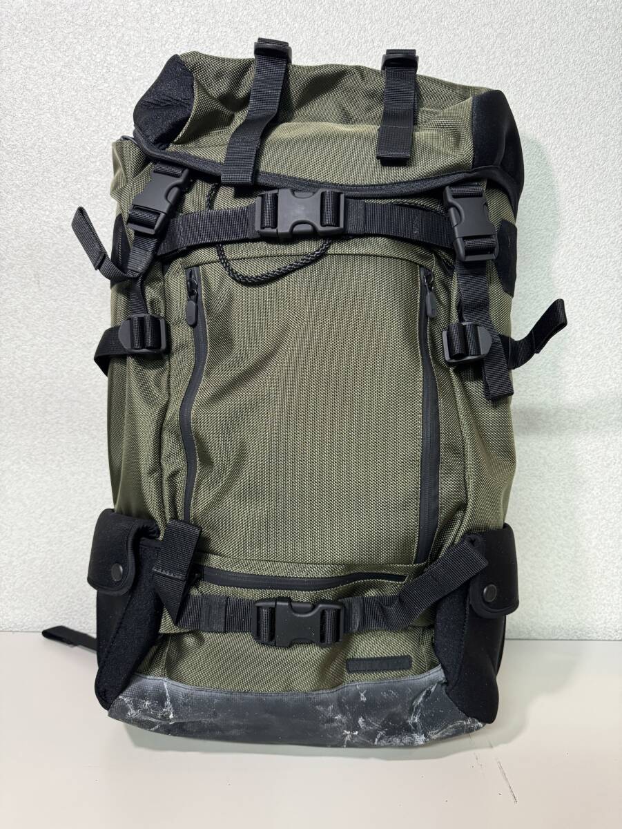 1円スタート ジャンク品 レックスドレイ LEXDRAY Mont Blanc Pack 14104-ON-OLIVE_画像1