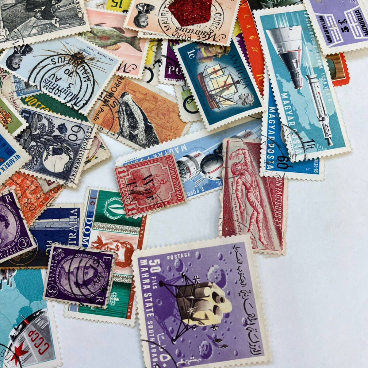 【TS0316】海外 切手 まとめ コレクション 収集 世界の切手 アジア？ アメリカ？ ヨーロッパ？ 公園 モニュメント 遺産？ _画像8