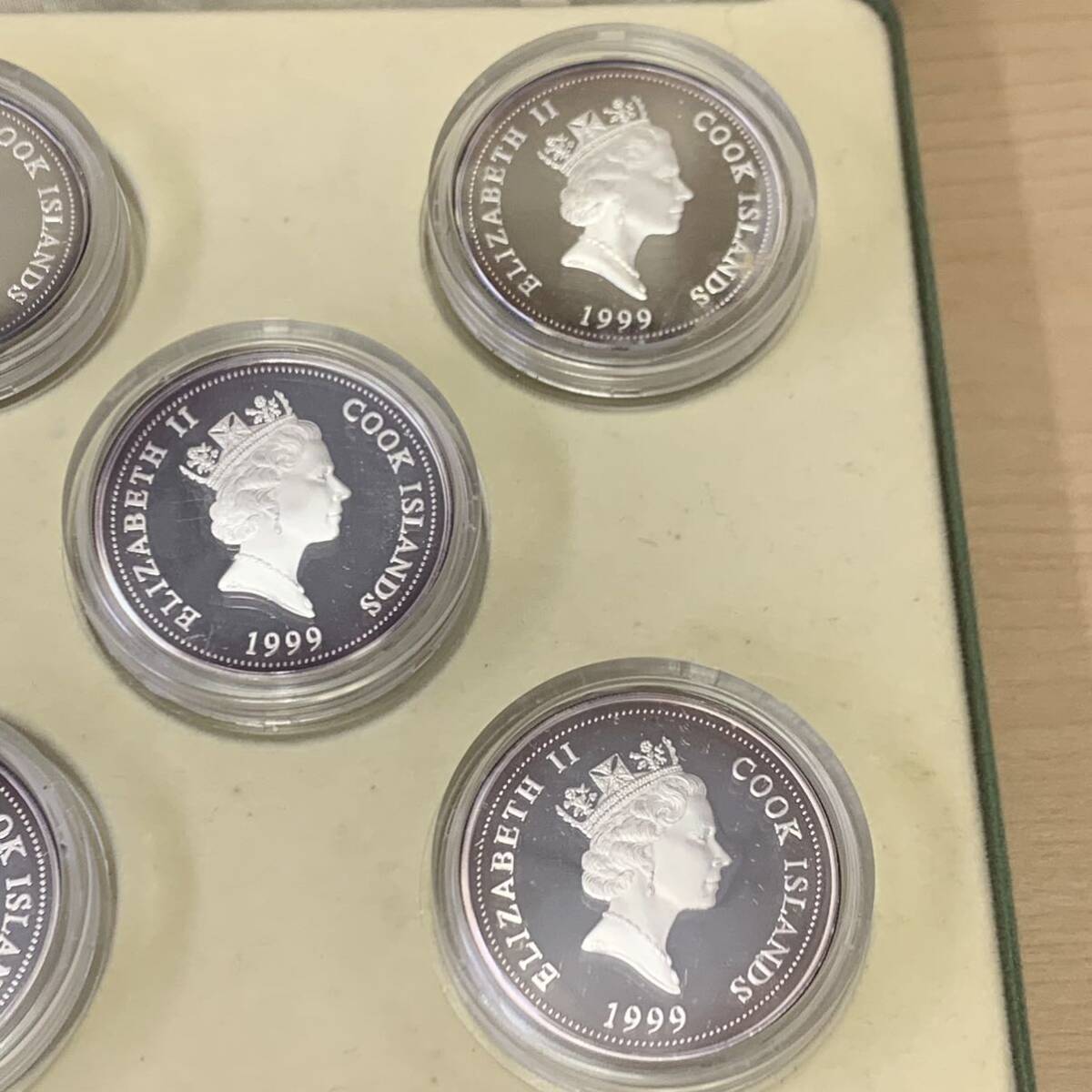 【T0323】THE PERTH MINT パース ミント 1オンス 5種 セット 純銀 シルバー 海外 外国 貨幣 硬貨 銀貨 コレクション アンティーク_画像7