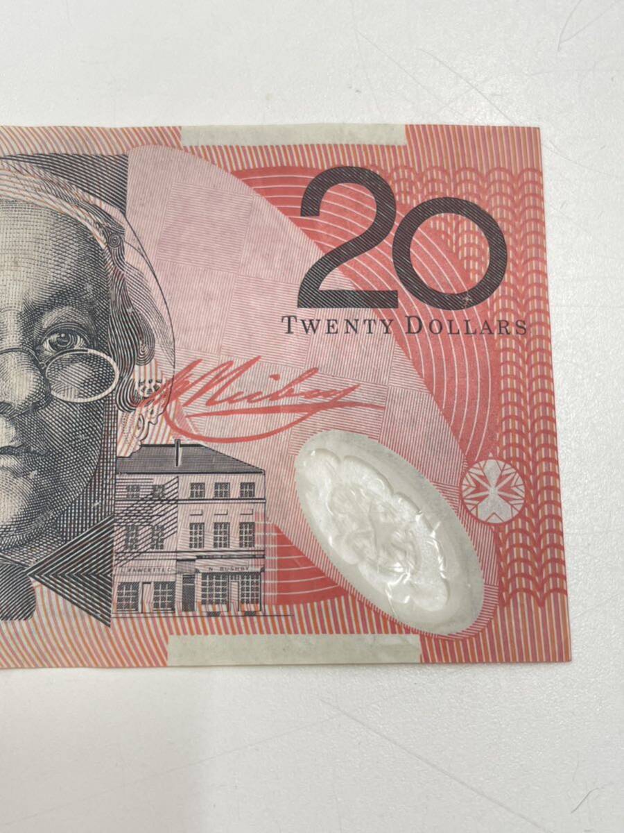 【TK0330】オーストラリア 20ドル 紙幣 Australia dollar 海外 外国 貨幣 コレクション オセアニア_画像5