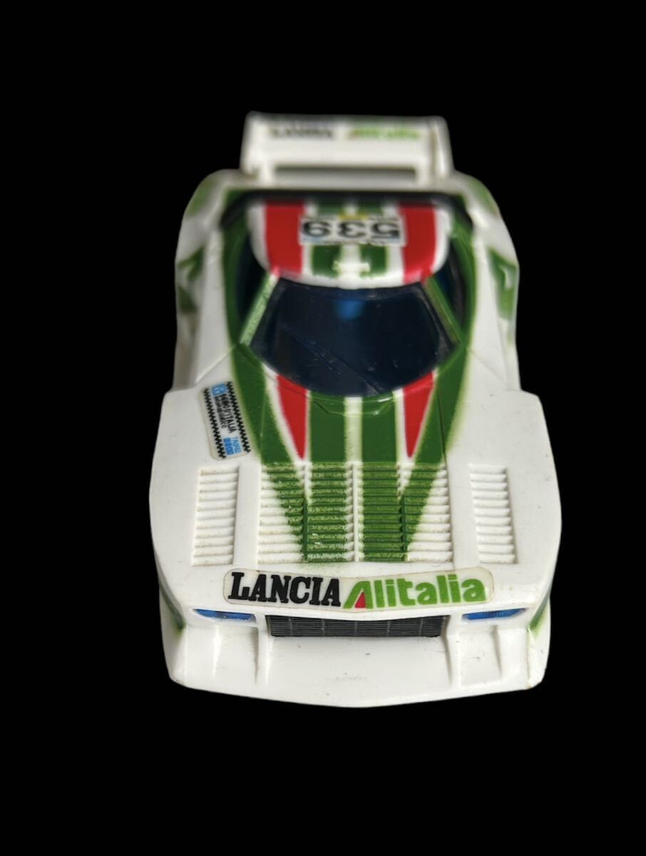 当時物 昭和 レトロ バンダイ 日本製 スーパーカー ランチャ ストラトス ターボ BANDAI LANCIN STRATOS TURBO ラリーカー ミニカー トミカの画像5