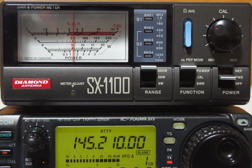 ICOM IC-706MKⅡG (HF/VHF/UHF) 動作品_画像6