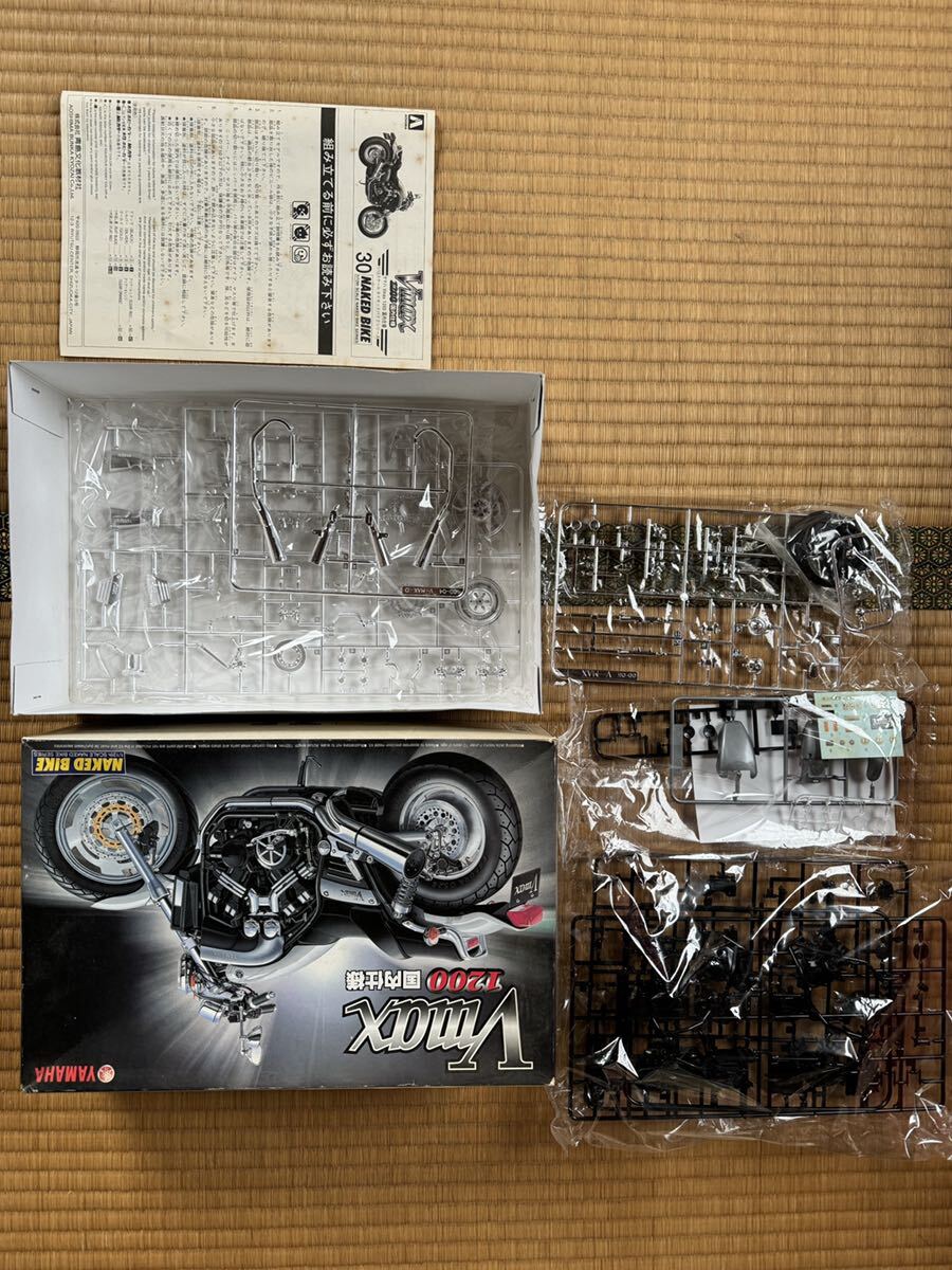 AOSHIMA アオシマ 1/12 ネイキッドバイクシリーズ ヤマハ Vmax 1200 国内仕様 プラモデル 30未組立 _画像1