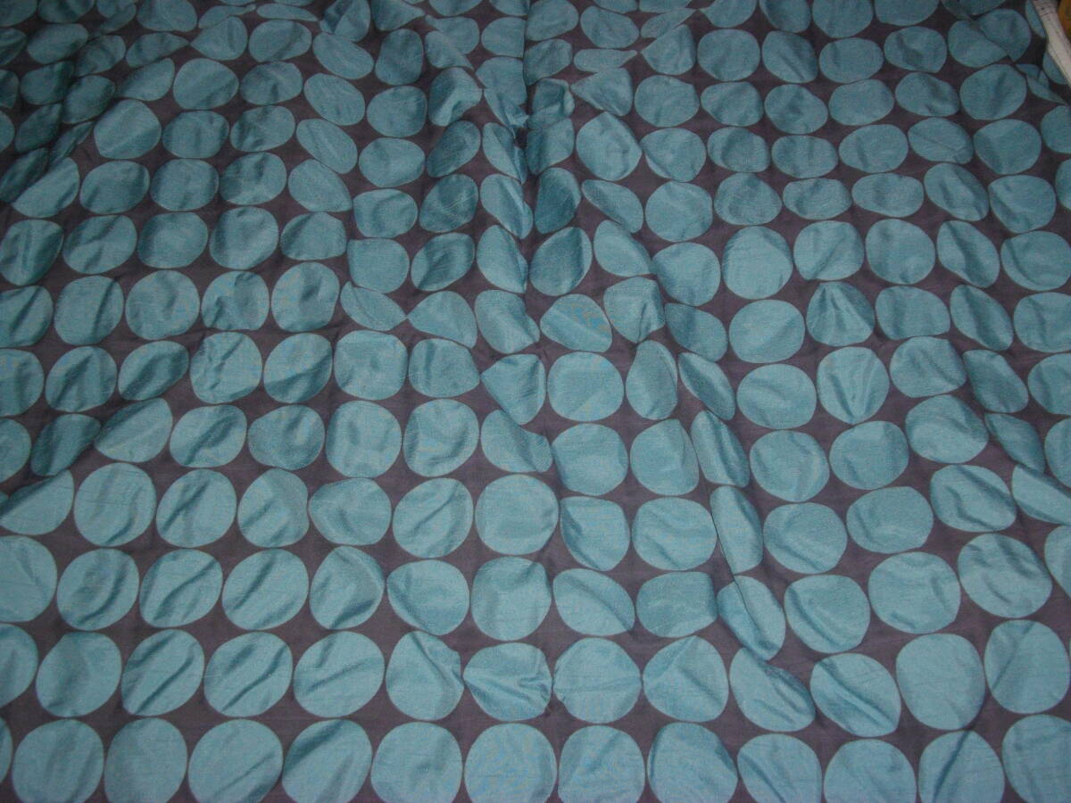 [ZEN. cloth *.. beautiful ] large size furoshiki * circle through . blue 90x90.